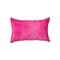 Natural Torino Cowhide Pillow Fuchsia 100% Indian Cowhide 1-Piece